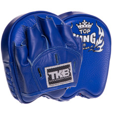 Міні-лапа боксерська зігнута тренувальна шкіра TOP KING Professional TKFMP 16x15x5см 2штуки кольори в асортименті