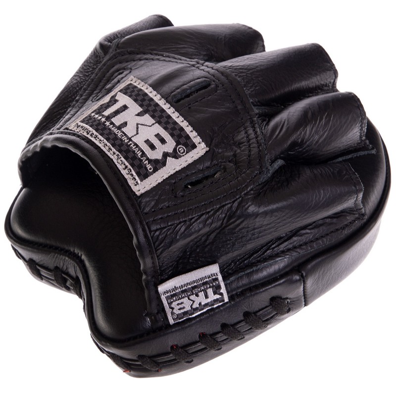 Міні-лапа боксерська зігнута тренувальна шкіра TOP KING Professional TKFMP 16x15x5см 2штуки кольори в асортименті