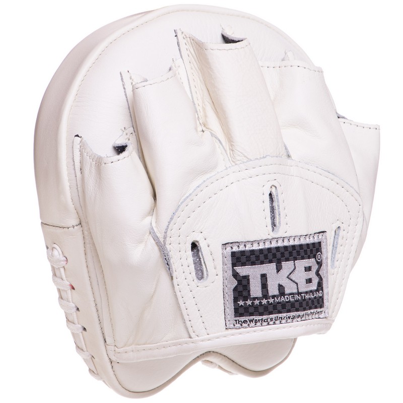 Міні-лапа боксерська зігнута тренувальна шкіра TOP KING Professional TKFMP 16x15x5см 2штуки кольори в асортименті