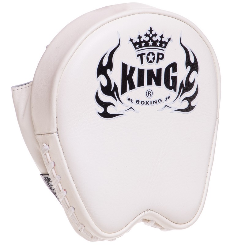 Міні-лапа боксерська зігнута тренувальна шкіра TOP KING Professional TKFMP 16x15x5см 2штуки кольори в асортименті