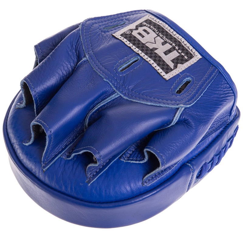 Міні-лапа боксерська зігнута тренувальна шкіра TOP KING Professional TKFMP 16x15x5см 2штуки кольори в асортименті
