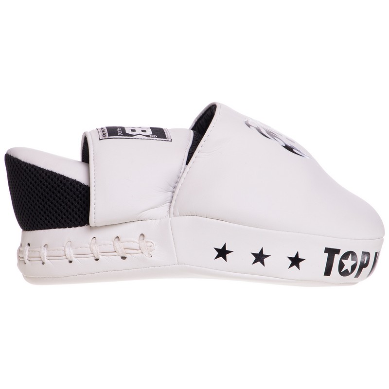 Лапа боксерська вигнута тренувальна шкіра TOP KING Super TKFMS 26x18x9см 2штуки кольори в асортименті