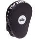 Лапа боксерська вигнута тренувальна шкіра TOP KING Super TKFMS 26x18x9см 2штуки кольори в асортименті