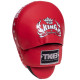 Лапа боксерська вигнута тренувальна шкіра TOP KING Super TKFMS 26x18x9см 2штуки кольори в асортименті