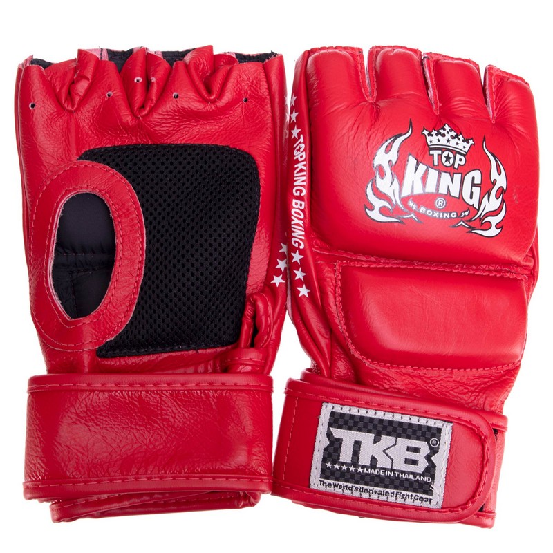 Рукавиці для змішаних єдиноборств MMA TOP KING Super TKGGS S-XL кольори в асортименті