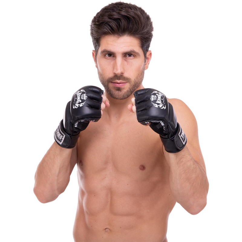 Рукавиці для змішаних єдиноборств MMA TOP KING Super TKGGS S-XL кольори в асортименті