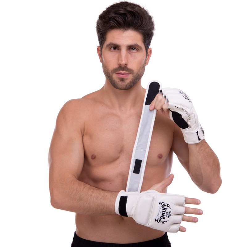 Рукавиці для змішаних єдиноборств MMA TOP KING Super TKGGS S-XL кольори в асортименті