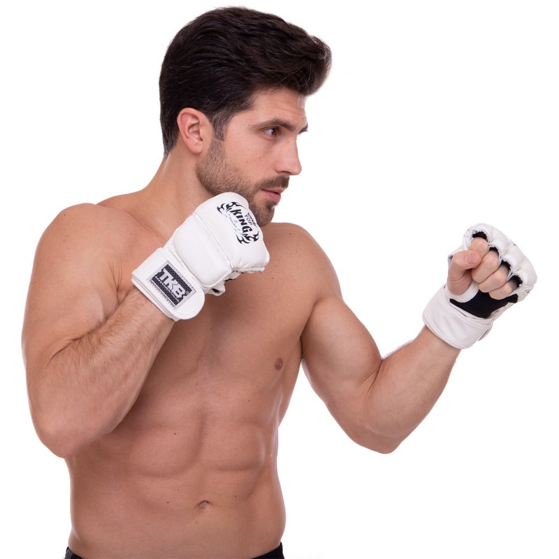 Рукавиці для змішаних єдиноборств MMA TOP KING Super TKGGS S-XL кольори в асортименті