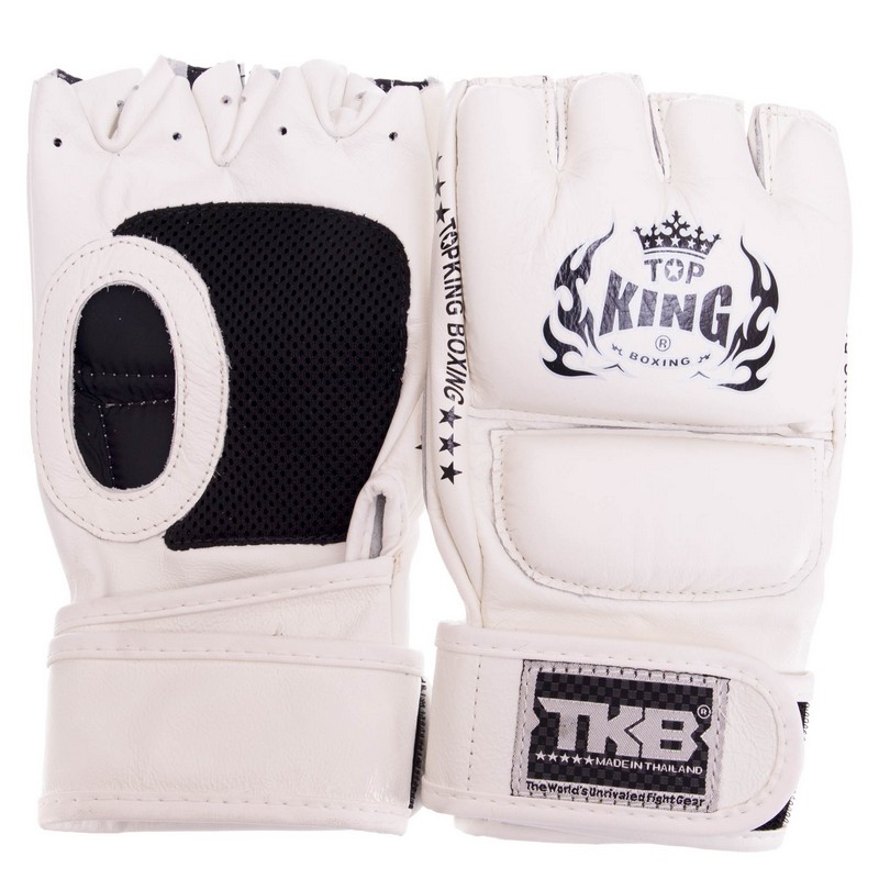 Рукавиці для змішаних єдиноборств MMA TOP KING Super TKGGS S-XL кольори в асортименті