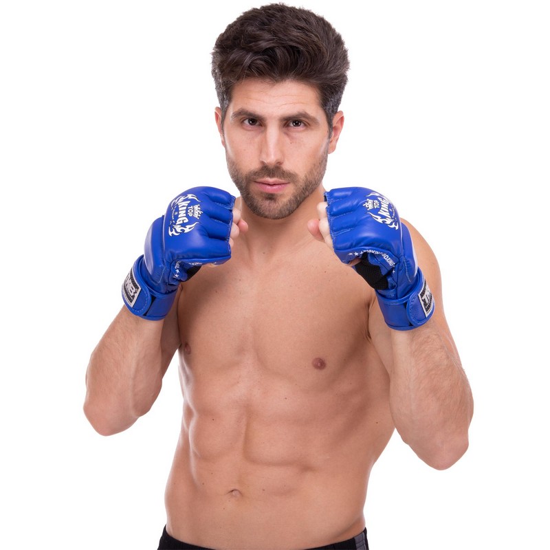 Рукавиці для змішаних єдиноборств MMA TOP KING Super TKGGS S-XL кольори в асортименті