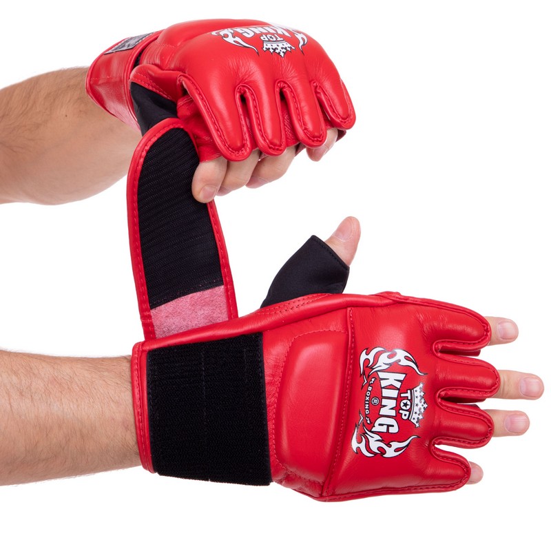 Рукавиці для змішаних єдиноборств MMA TOP KING Ultimate TKGGU S-XL кольори в асортименті