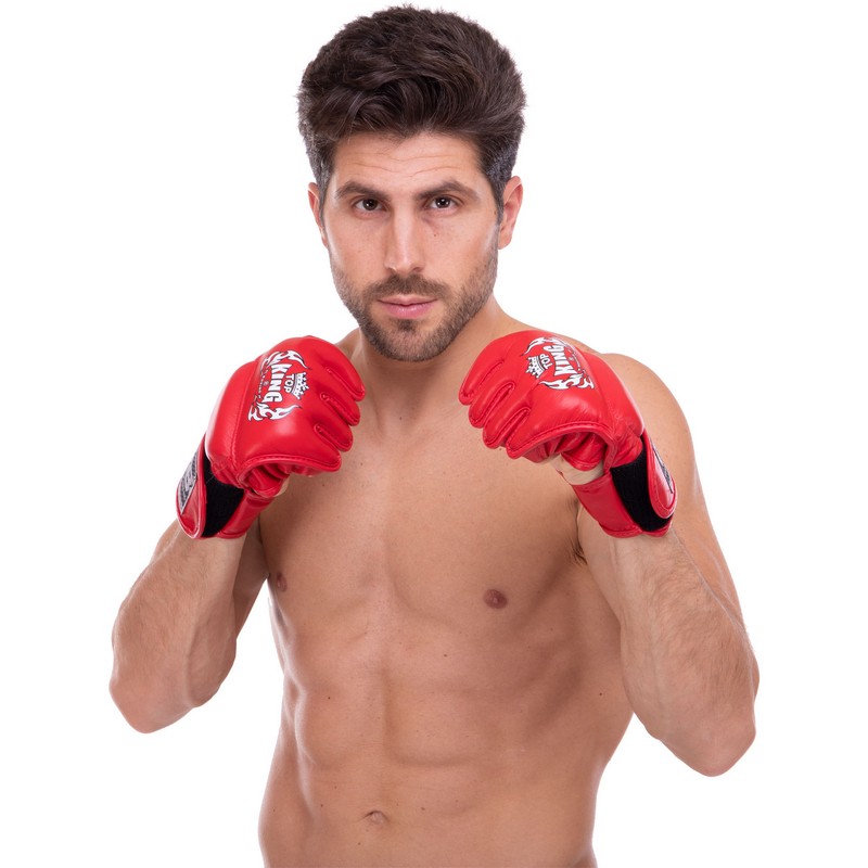 Рукавиці для змішаних єдиноборств MMA TOP KING Ultimate TKGGU S-XL кольори в асортименті