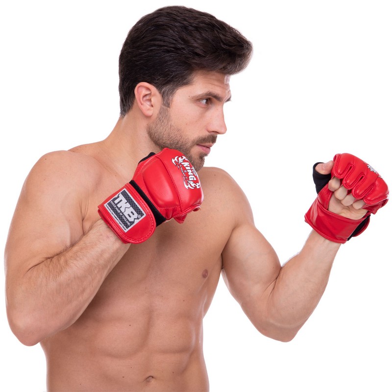 Рукавиці для змішаних єдиноборств MMA TOP KING Ultimate TKGGU S-XL кольори в асортименті