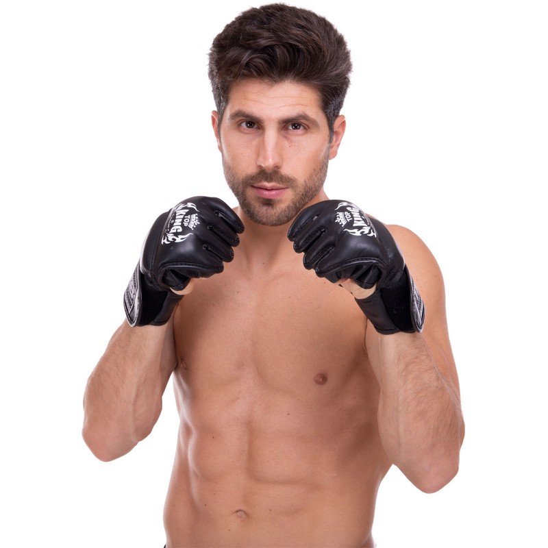 Рукавиці для змішаних єдиноборств MMA TOP KING Ultimate TKGGU S-XL кольори в асортименті
