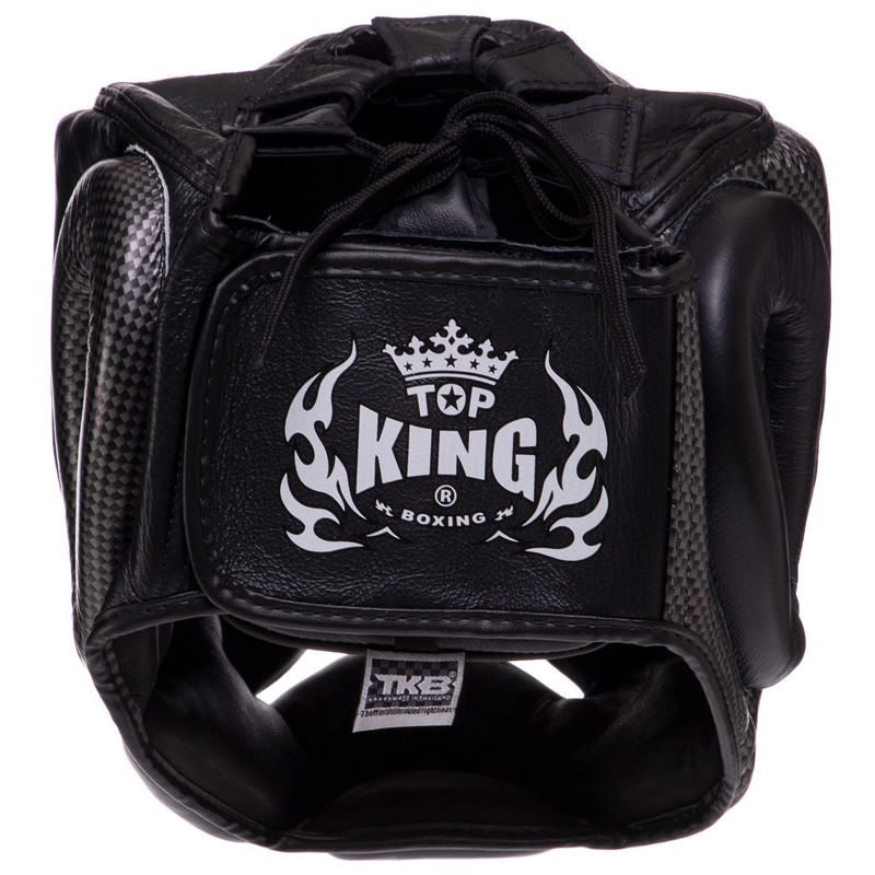 Шолом боксерський з повним захистом шкіряний TOP KING Empower TKHGEM-02 S-XL кольори в асортименті