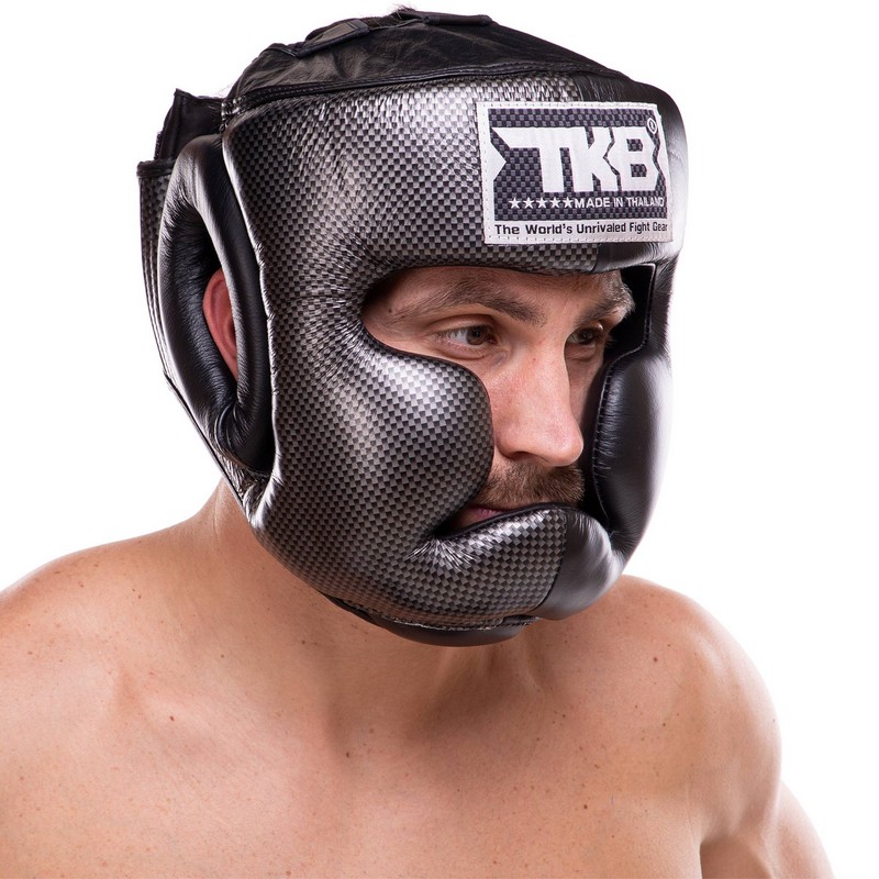 Шолом боксерський з повним захистом шкіряний TOP KING Empower TKHGEM-02 S-XL кольори в асортименті