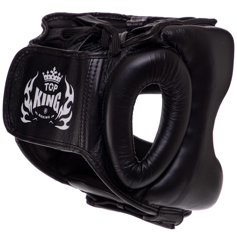Шолом боксерський з бампером шкіряний TOP KING Pro Training TKHGPT-CC S-XL кольори в асортименті
