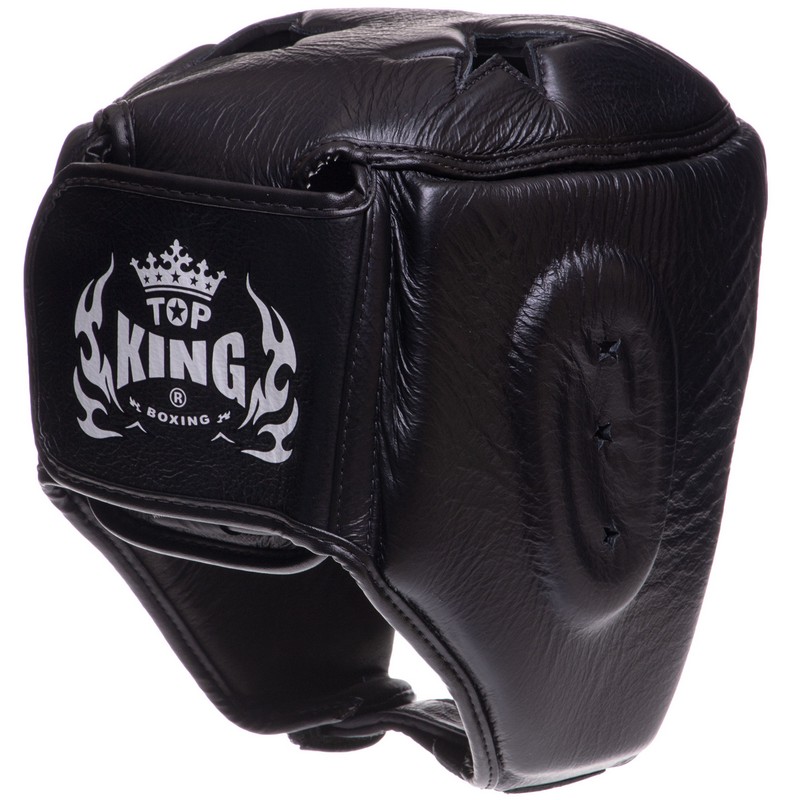 Шолом боксерський відкритий шкіряний TOP KING Super TKHGSC S-XL кольори в асортименті