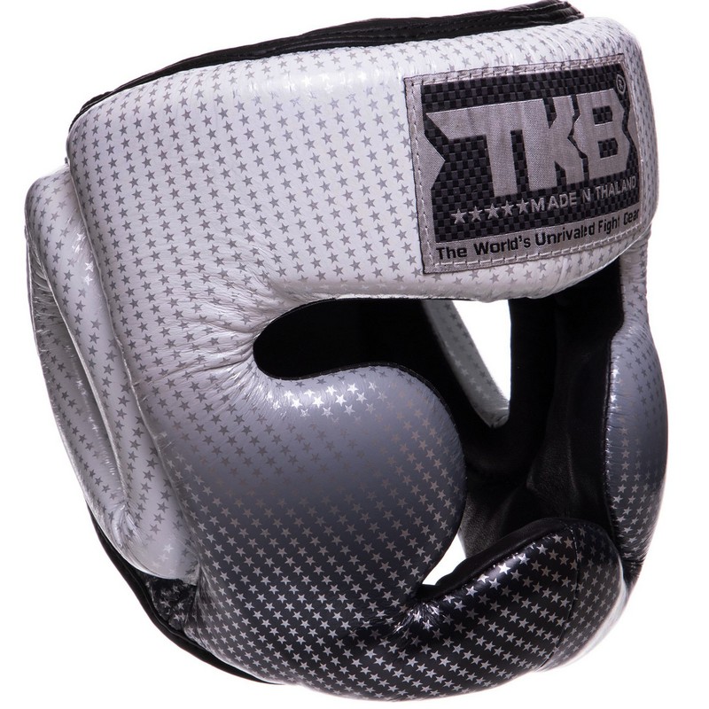 Шолом боксерський з повним захистом шкіряний TOP KING Super Star TKHGSS-01 S-XL кольори в асортименті