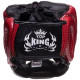 Шолом боксерський з повним захистом шкіряний TOP KING Super Star TKHGSS-01 S-XL кольори в асортименті