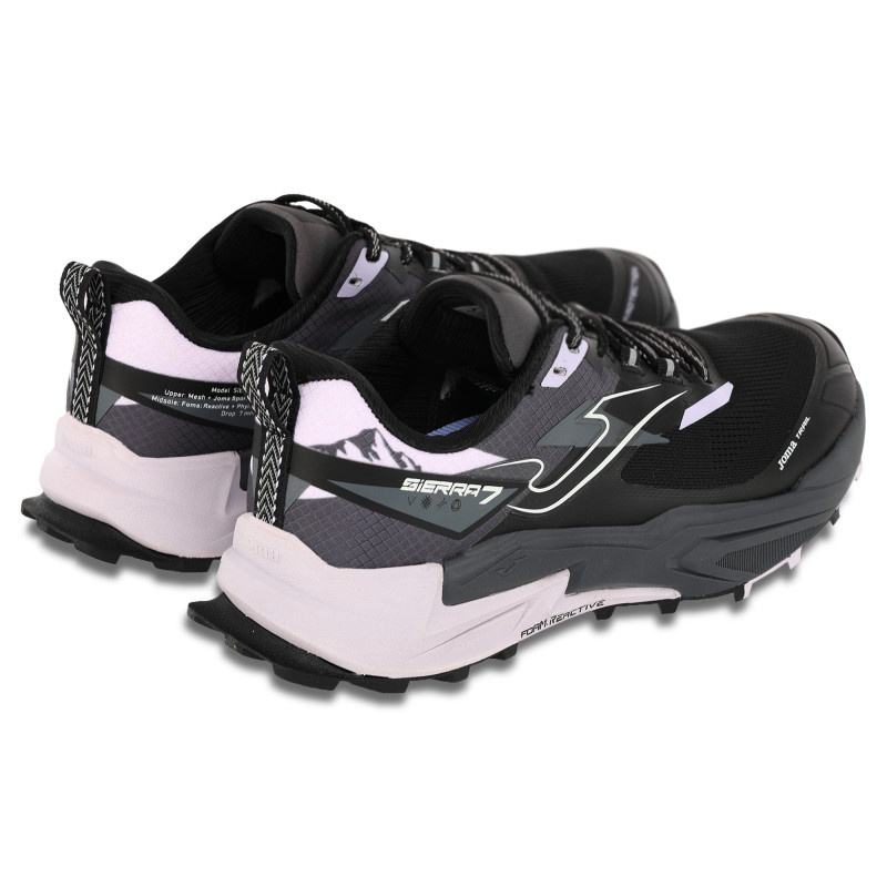 Кросівки для трекінгу та бігу по горах Joma SIERRA LADY TKSILW2501 розмір 36-40 чорний-сірий
