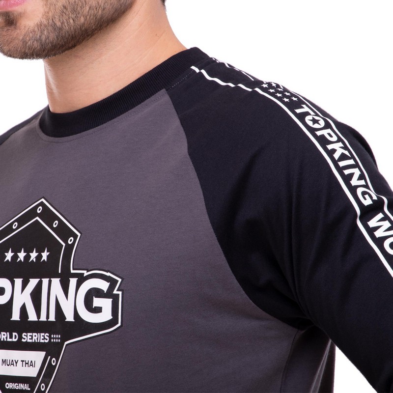 Лонгслів спортивний TOP KING TKTSH-019 XS-2XL чорний