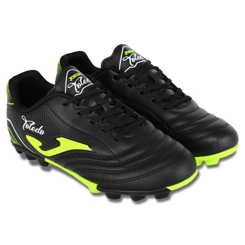 Бутси футбольні дитячі Joma TOLEDO TOJS2501HG розмір 26-37 чорний-жовтий