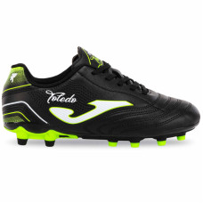 Бутси футбольні дитячі JOMA TOLEDO TOJW2501FG розмір 31-38 чорний-салатовий
