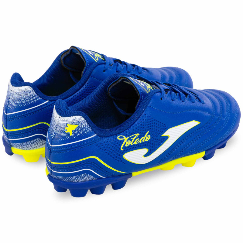 Бутси футбольні дитячі JOMA TOLEDO TOJW2504HG розмір 29-37 синій-жовтий