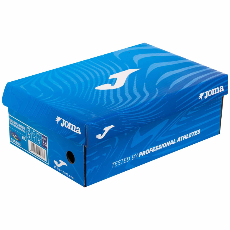 Бутси футбольні дитячі JOMA TOLEDO TOJW2504HG розмір 29-37 синій-жовтий