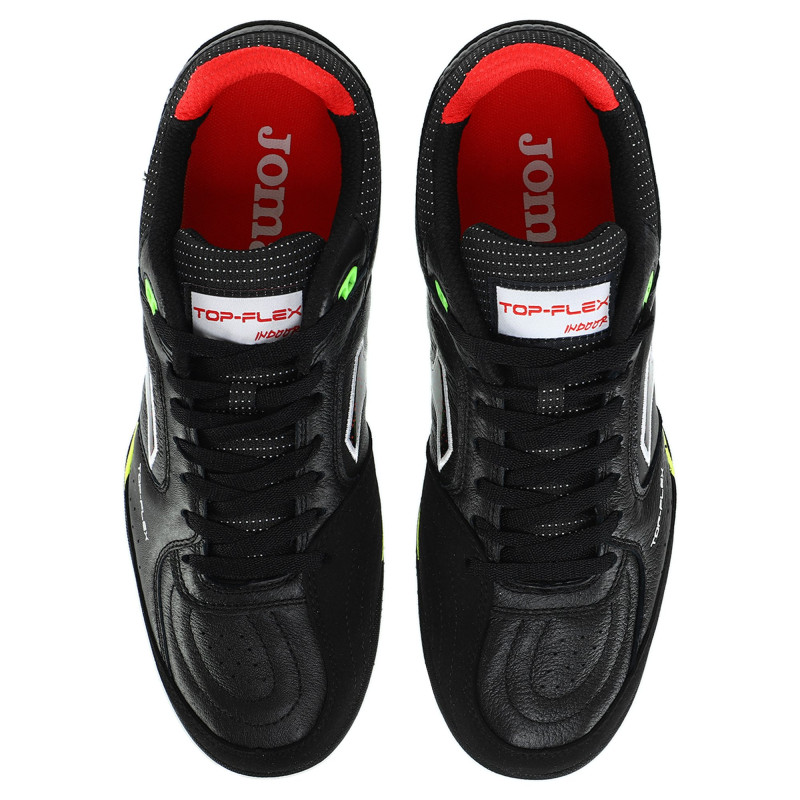 Сороконіжки футбольні Joma TOP FLEX TOPS2401TF розмір 39-45 чорний-салатовий