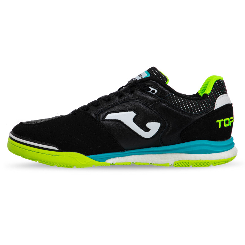 Футзалки взуття для міні-футболу Joma TOP FLEX REBOUND TORS2301IN розмір 39-43 чорний-салатовий