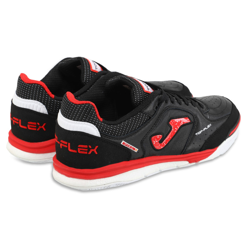 Футзалки взуття для міні-футболу Joma TOP FLEX PEBOUND TORW2301IN розмір 39-43 чорний-червоний