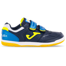 Футзалки взуття для міні-футболу дитяче Joma TOP FLEX TPJW2503INV розмір 29-33 темно-синій