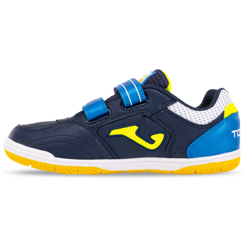 Футзалки взуття для міні-футболу дитяче Joma TOP FLEX TPJW2503INV розмір 29-33 темно-синій