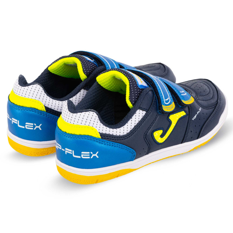 Футзалки взуття для міні-футболу дитяче Joma TOP FLEX TPJW2503INV розмір 29-33 темно-синій