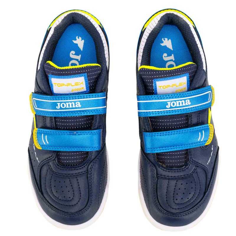 Футзалки взуття для міні-футболу дитяче Joma TOP FLEX TPJW2503INV розмір 29-33 темно-синій
