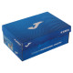 Футзалки взуття для міні-футболу дитяче на липучці Joma TOP FLEX TPJW2504INV розмір 26-34 синій