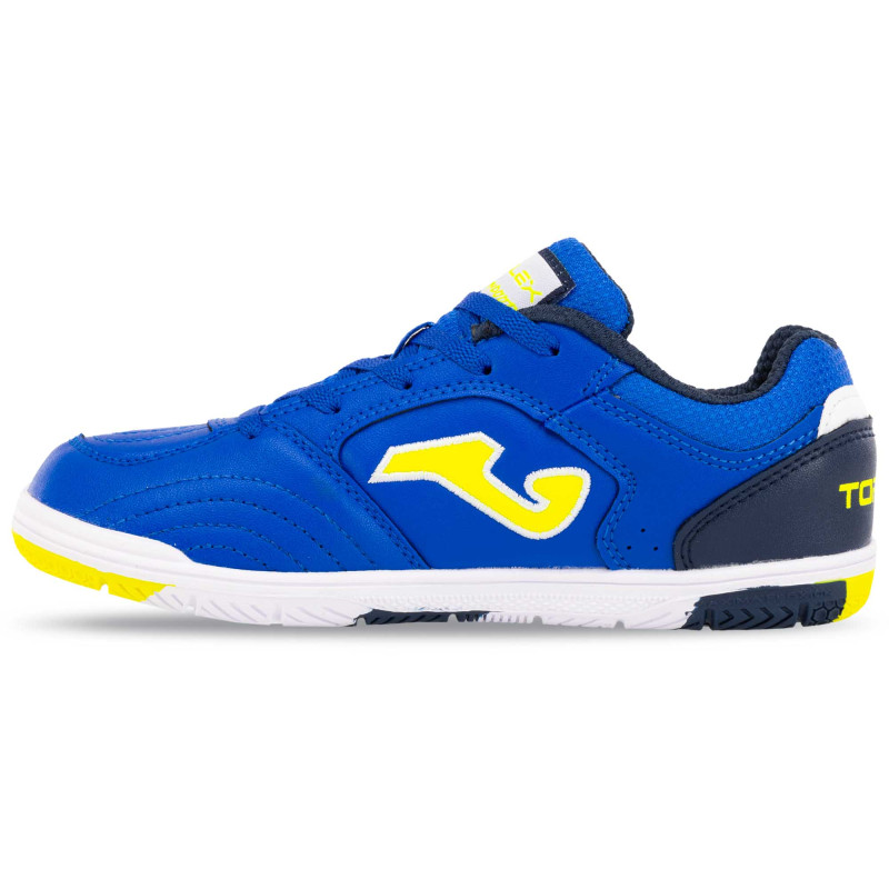 Футзалки взуття для міні-футболу дитяче Joma TOP FLEX TPJW2505IN розмір 30-37 синій