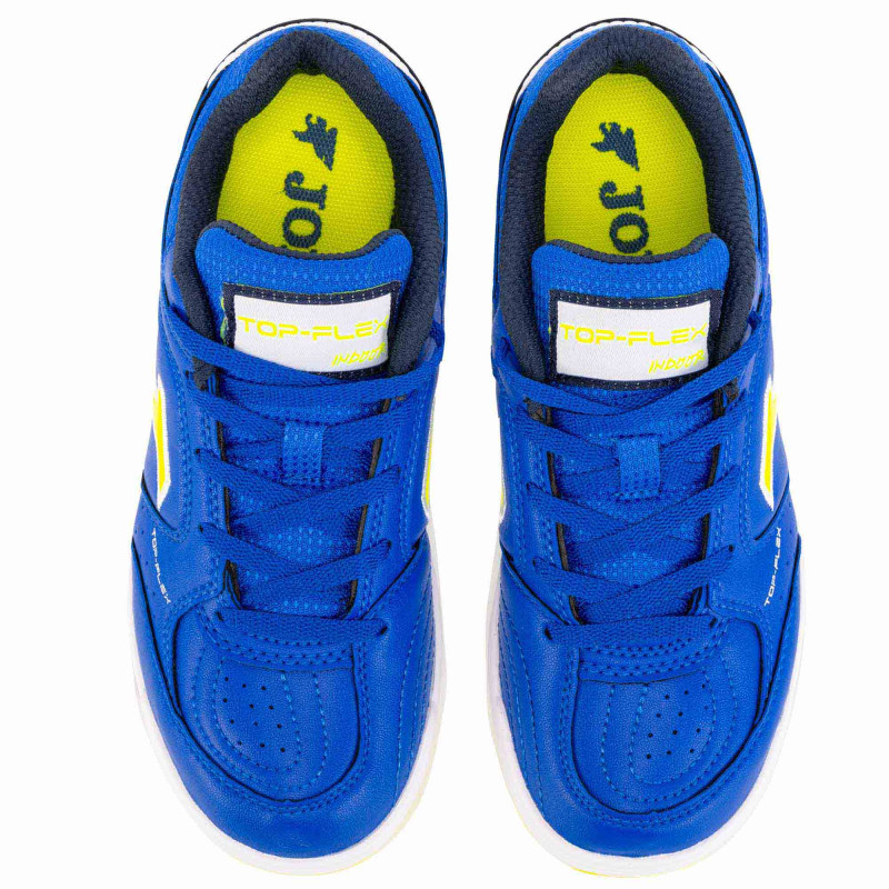 Футзалки взуття для міні-футболу дитяче Joma TOP FLEX TPJW2505IN розмір 30-37 синій