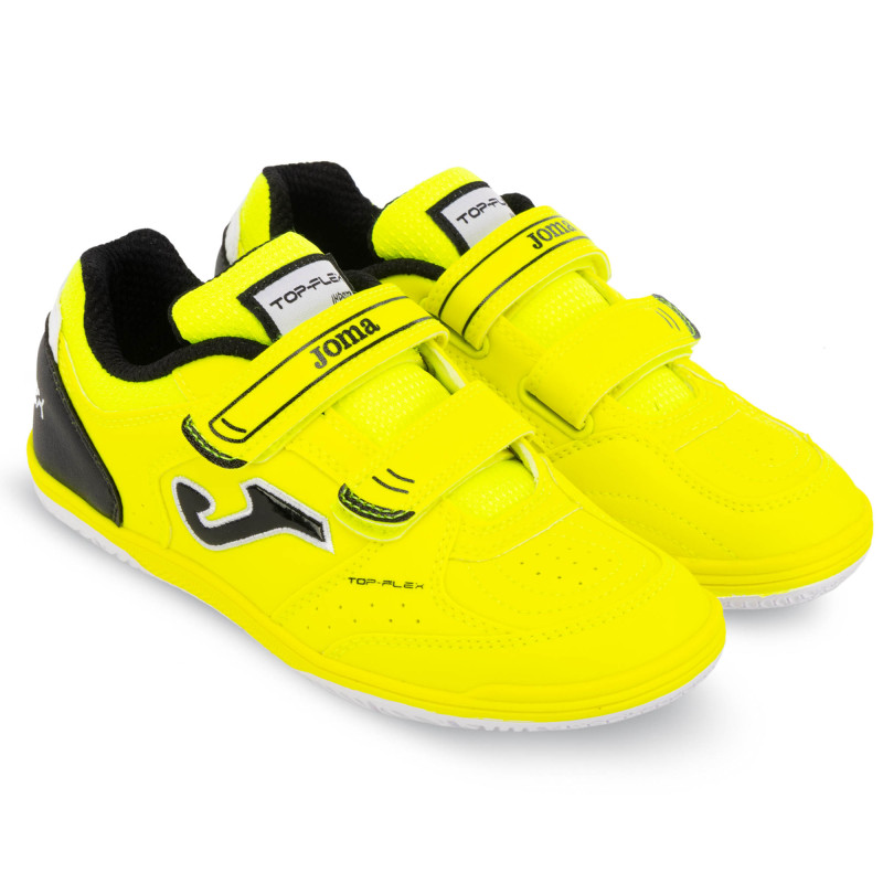 Футзалки взуття для міні-футболу дитяче Joma TOP FLEX TPJW2509INV розмір 29-34 жовтий