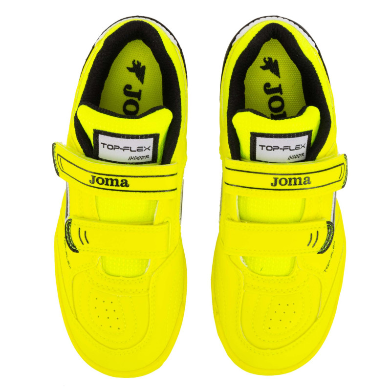 Футзалки взуття для міні-футболу дитяче Joma TOP FLEX TPJW2509INV розмір 29-34 жовтий