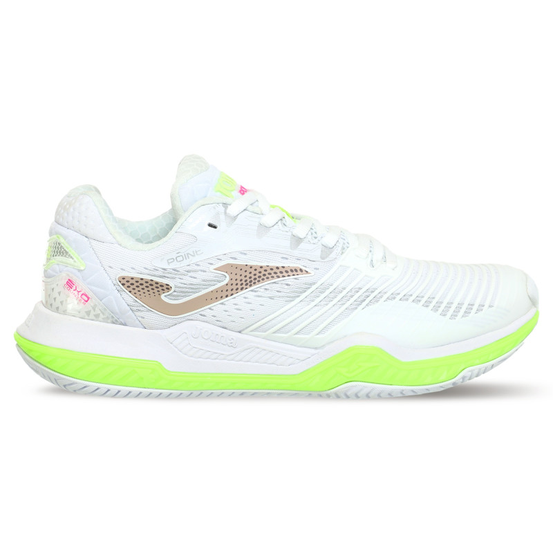 Кросівки тенісні жіночі Joma T.POINT TPOILS2302T розмір 36-41 білий-салатовий