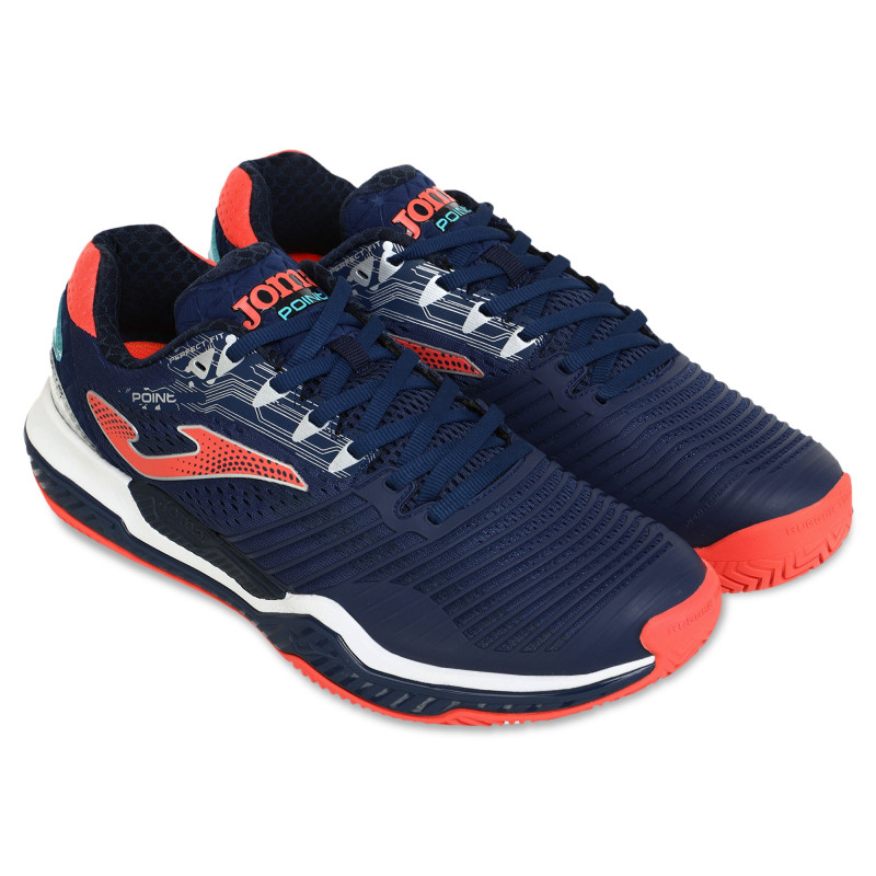 Кросівки тенісні чоловічі Joma T.POINT TPOINS2303P розмір 40-45 темно-синій-помаранчевий
