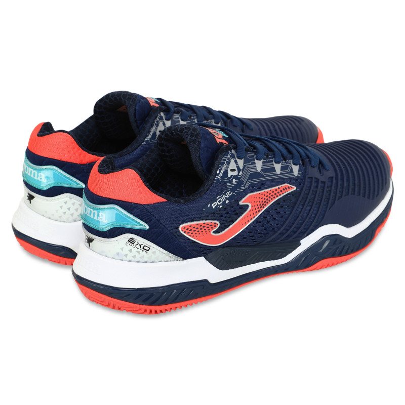 Кросівки тенісні чоловічі Joma T.POINT TPOINS2303P розмір 40-45 темно-синій-помаранчевий