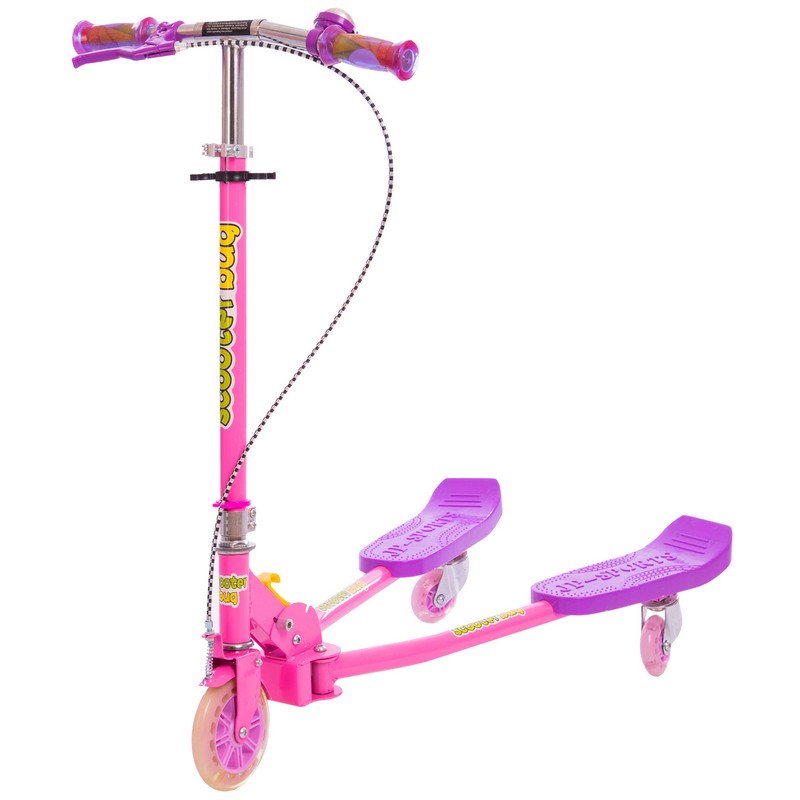 Самокат інерційний трайк дитячий TRIKKE BUG TR-4502 кольори в асортименті