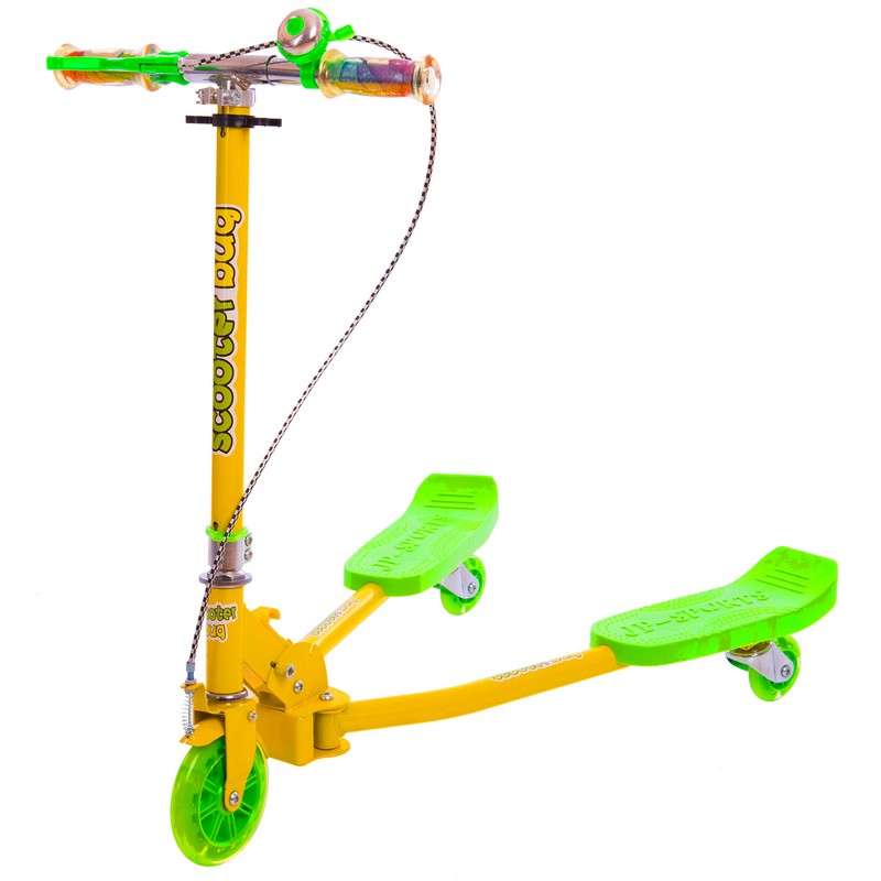 Самокат інерційний трайк дитячий TRIKKE BUG TR-4502 кольори в асортименті