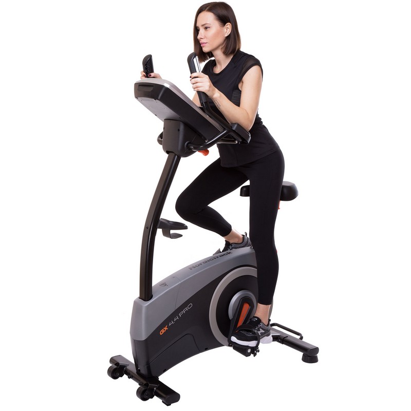 Велотренажер вертикальний електро-магнітний NORDICTRACK EXBIKE GX 4.4 PRO TR-4887 темно-сірий
