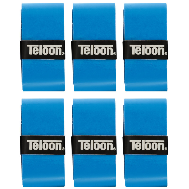Обмотка на ручку ракетки Overgrip TELOON TRU408-6 6шт кольори в асортименті