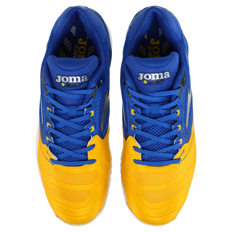 Кросівки тенісні чоловічі Joma T.SET TSETS2304T розмір 39-44 синій-жовтий
